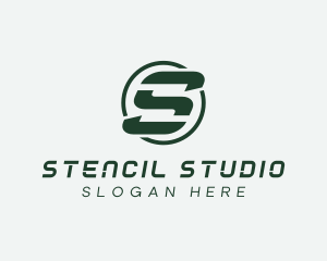 Stencil - Generic Modern Tech logo design