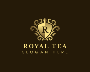 Ornamental Royal Crown logo design