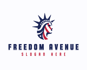 Liberty - Patriotic Liberty Political logo design