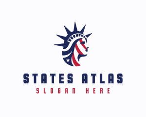 Patriotic Liberty Political logo design