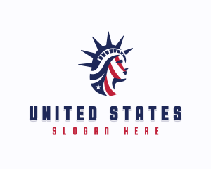 Patriotic Liberty Political logo design