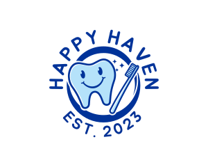 Happy Teeth Dentistry logo design