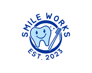 Teeth - Happy Teeth Dentistry logo design