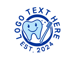 Teeth - Happy Teeth Dentistry logo design