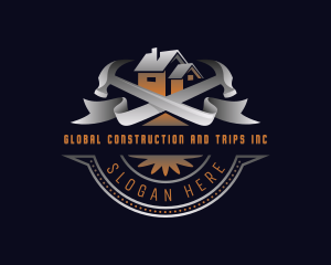 Construction Home Repair logo design