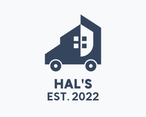 Automobile - Truck Tiny House Real Estate logo design