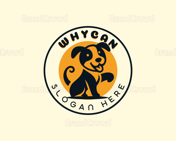 Pet Dog Veterinarian Logo