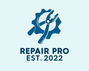 Machine Repair Service logo design