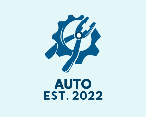 Tools - Machine Repair Service logo design