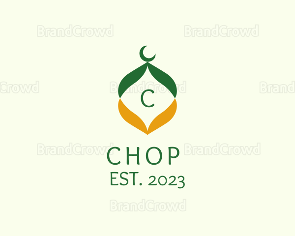 Muslim Mosque Spiritual Temple Logo