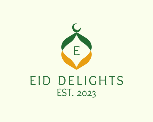 Eid - Muslim Mosque Spiritual Temple logo design