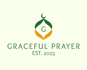 Muslim Mosque Spiritual Temple logo design