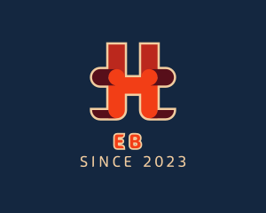 Corporate - Retro Interior Design Letter H logo design