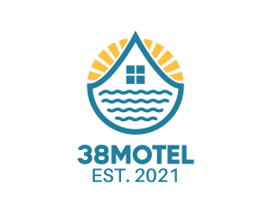 Accommodation Resort Hotel logo design