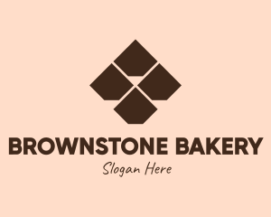 Brown Chocolate Bar logo design