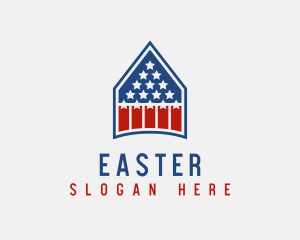 Patriotic House Residence Logo