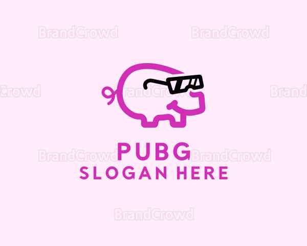 Cool Pig Sunglasses Logo