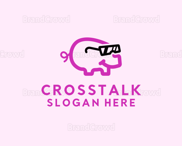 Cool Pig Sunglasses Logo