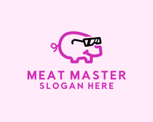 Cool Pig Sunglasses logo design