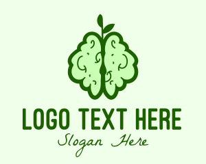 Intelligence - Natural Brain Health logo design