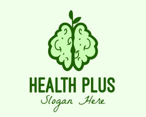 Natural Brain Health  logo design