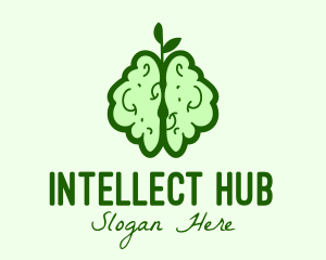 Knowledge - Natural Brain Health logo design