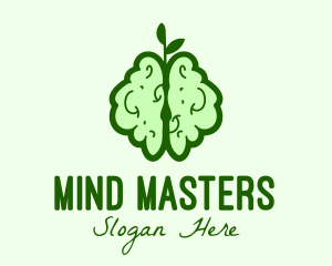 Knowledge - Natural Brain Health logo design