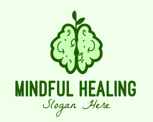 Psychiatrist - Natural Brain Health logo design