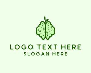 Psychologist - Natural Brain Health logo design