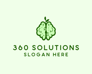 Natural Brain Health  logo design