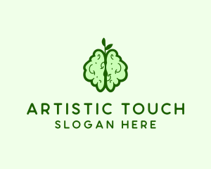 Natural Brain Health  logo design