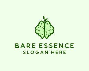 Natural Brain Health  logo design