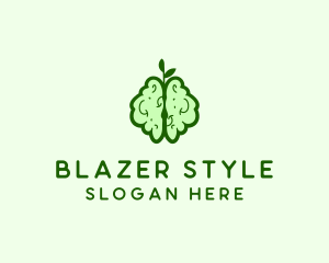 Natural Brain Health  logo design