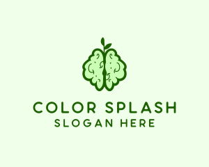 Natural Brain Health  logo design