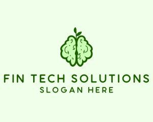 Natural Brain Health  logo design