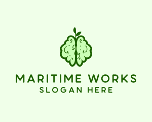 Natural Brain Health  logo design