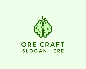 Natural Brain Health  logo design