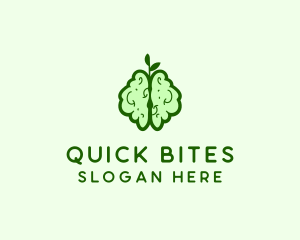 Natural Brain Health  logo design