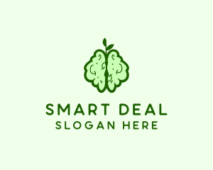 Natural Brain Health  logo design