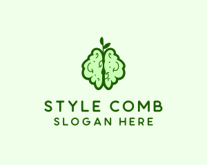 Natural Brain Health  logo design