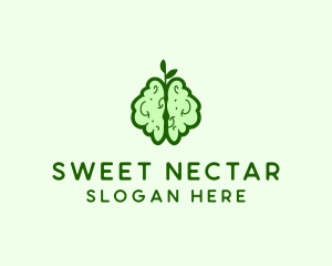 Natural Brain Health  logo design