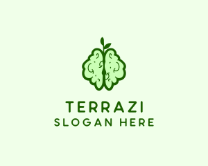 Natural Brain Health  logo design