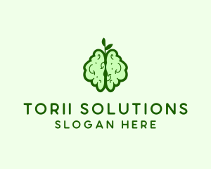 Natural Brain Health  logo design