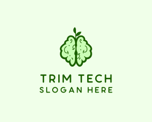 Natural Brain Health  logo design