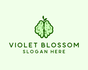 Natural Brain Health  logo design