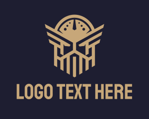 Viking - Golden Mythology God logo design
