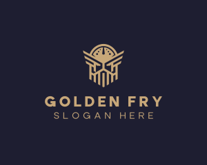 Golden Mythology God logo design