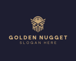 Golden Mythology God logo design