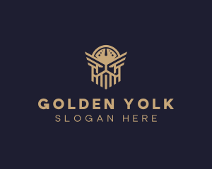 Golden Mythology God logo design