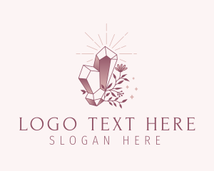 Glam - Gradient Luxe Gemstone logo design